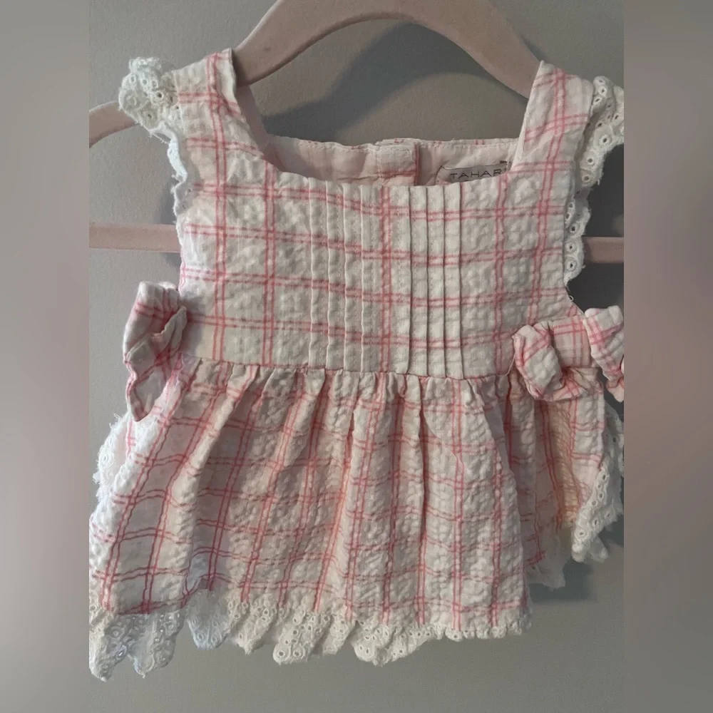 Tahari baby dress set
